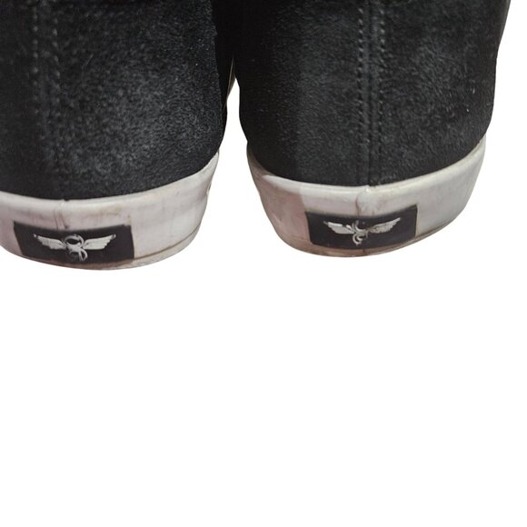 Creative Recreation Mens High-Top Black Leather Sneakers Size 11 Medium - Picture 7 of 9